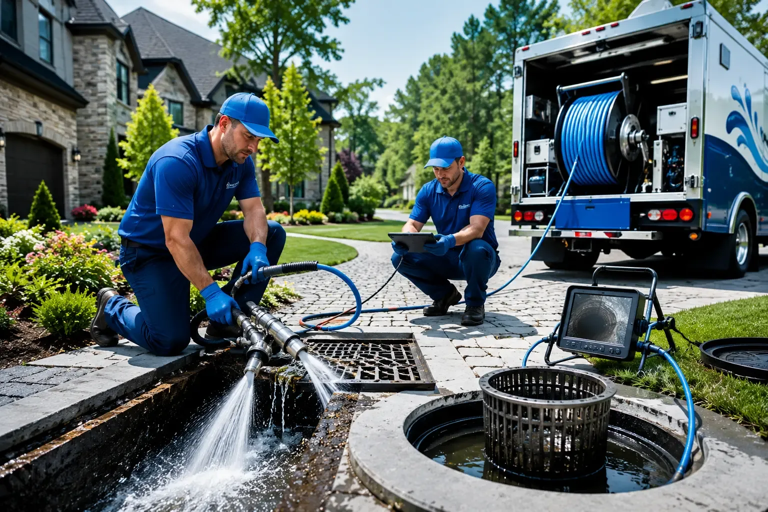 Local outdoor drain cleaning professionals in Big Springs, WV