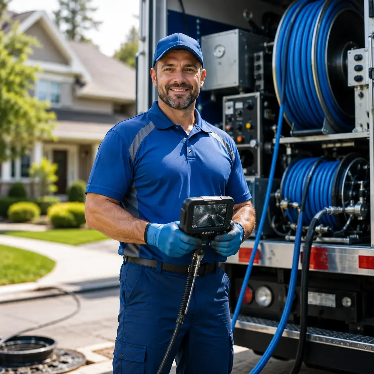 Local outdoor drain cleaning specialists in Big Springs, WV